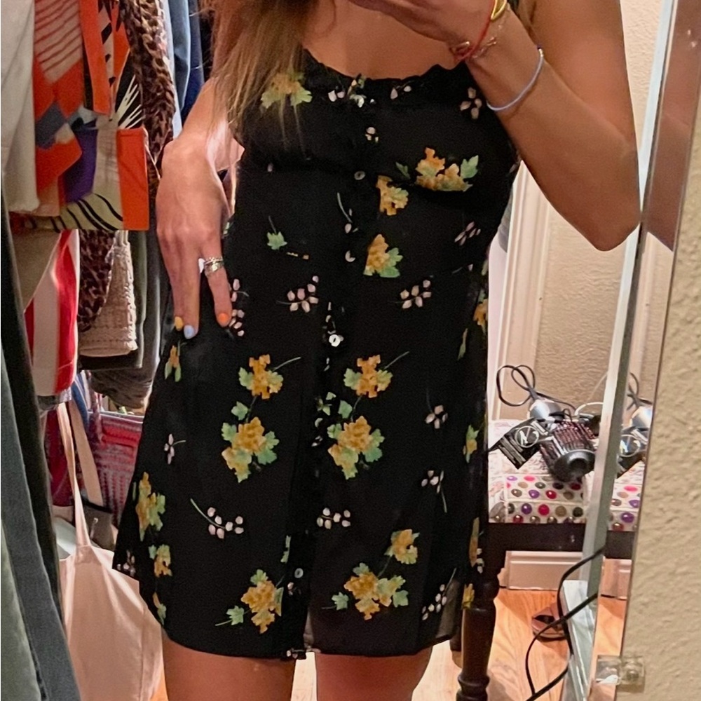Realisation Par Printed Mini Dress!